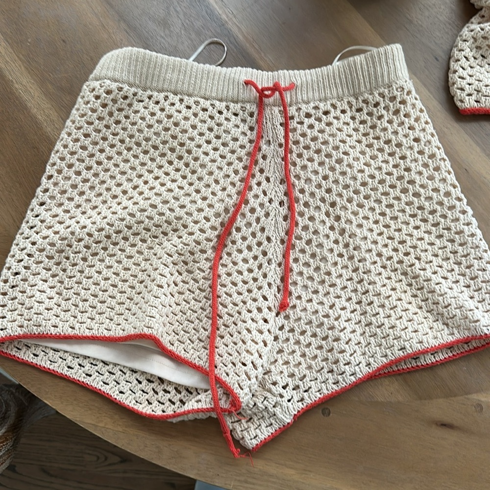 Petal & Pup Beige Shorts